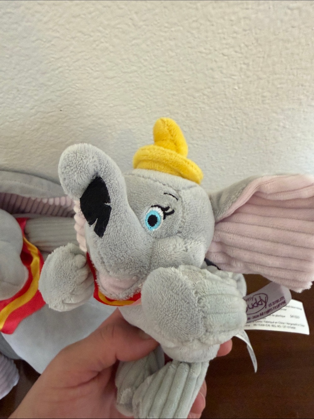 Scentsy Buddy & Mini Buddy Clip Dumbo Plush Pair Disney - Picture 8 of 9